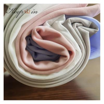 China Swimwear nylon net lightweight underwear fabric lining fabric Keepwin brand power stretch common spandex fabric for sale