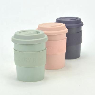 China Ceramic Manufacturer Supplier Bottom Price Sustainable Mug With Suction Lid for sale