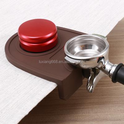 China 2021 Stocked Amazon Hit Silicone Coffee Tampers Mat Factory Wholesale Coffee Tampers Mat for sale