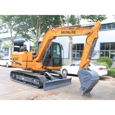 China Other Fine Quality Low Fuel Consumption 8420kg 60W Custom Wheel Digger Mini Excavator for sale