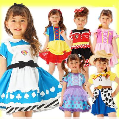 China Anti-wrinkle girls dress 2022 summer foreign style Korean version of the children's princess skirt baby girls summer cotton skirt for sale