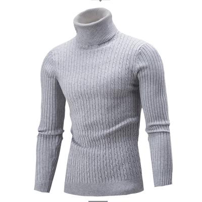 China Anti-pilling Custom Design Mens Winter Knitted Intarsia Jacquard Knit Sweater For Men for sale