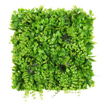 China Hotsale CLASSIC good quality 50x50cm artificial plant synthetic greenery garden protects panels landscape for hedge walls for sale