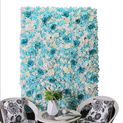 China Hotsale 60X40cm Wall Hanging Artificial Flowers Eco - Friendly Backdrop for sale