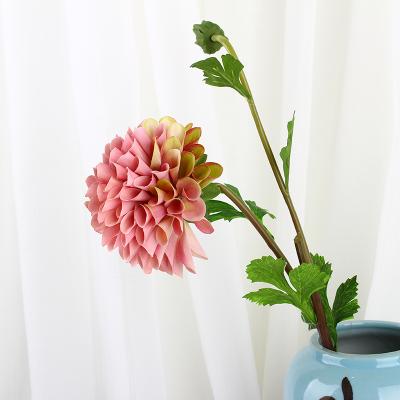 China Modern Wedding Selling Flower Arrangement Artificial Flowers Artificial Chrysanthemum Mounted Group Artificial Chrysanthemum Flower for sale