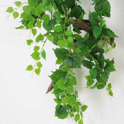 China Ivy Leaves Waterproof Artificial Ivy Vine Indoor Outdoor Hanging Foliage Ivy Vine 12 Pack Faux Leaf Plants for sale