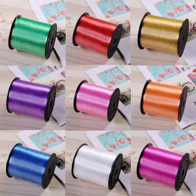 China Wholesale Custom Durable Balloon Tie PP Ribbon 250 Yards Plastic Box Ribbon Cake Decoration Birthday Party Wedding Tie for sale