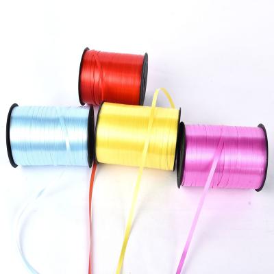 China Durable Balloons Ribbons Laser PP Ribbon For Party Decoration Birthday Wedding Decoration Diy Accessories Plastic Ribbon for sale