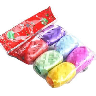 China Luster Balloon Ribbon Gift Wrap Mini Curly Ribbon Roll for sale