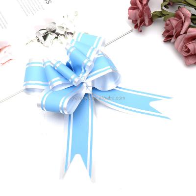 China Polypropylene Plain Color Snow Ribbon Bows Decorative Hand-Pulled Wedding Holiday Flowers Gift Ribbon for sale