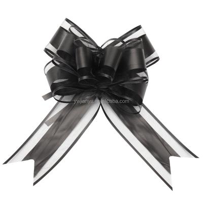 China 2021 Hot Selling Forever Printing Love Bouquet Gift Wrap Plastic Ribbon High End Pull Bows Flower Ribbon for sale