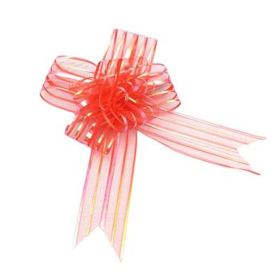 China Latest Arrival Viable Color Polypropylene Party Gift PP Custom Ribbon Bow Competitive Price Latest Arrival for sale