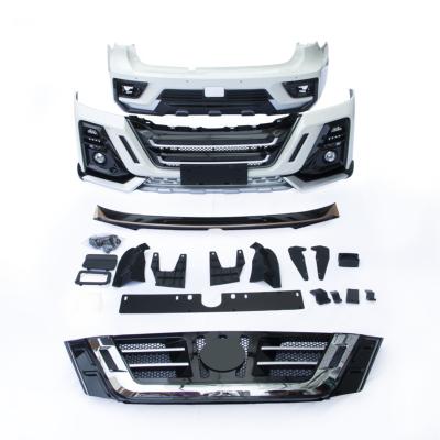 China PP+ABS TDCMY Body Kit Include Middle Grill Spoiler Damper Light For Nissan Patrol 2016-2020 Y62 for sale