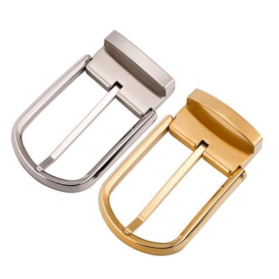 China Small Quantity Shiny Wholesale Wide Leather Belt Crotch Buckle 30mm Stainless Steel for sale