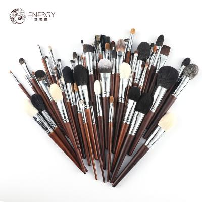 China High-end luxury diy natural hair design ENERGY makeup brush professional makeup brush set private label cosmetics 64pcs cosmetic for sale