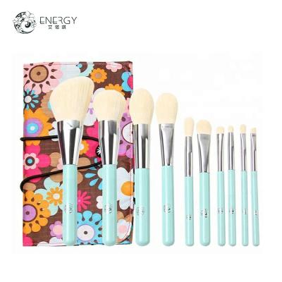 China Angular Blush ENERGY Fashional Long Lasting Synthetic Hair 10pcs Makeup Set Brush Custom Private Label for sale