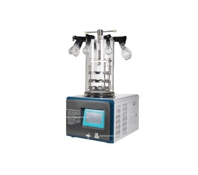 China Vertical Desktop or Pro Vial Freezer Dryer Machine Medicine Processing Laboratory Vacuum Freeze Drying Machine for sale