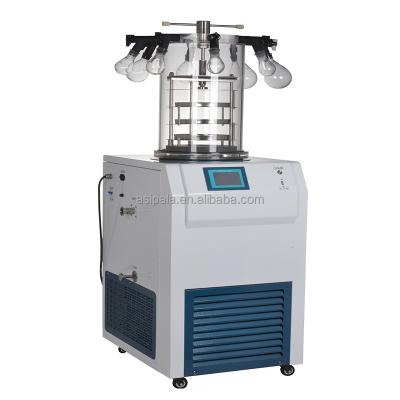 China Medicine Curing 0.18-0.27 sqm Pro Gland Scientific Lyophilization Machine Freeze Dryer Vertical Multi Varied Bottle Biochemistry for sale