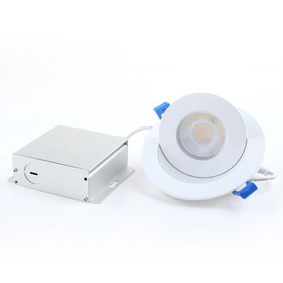 China Modern Rotating Spot 7W Beam Angle Ceiling Light Led Downlight Recessed Floating Gimbal Led Downlight for sale