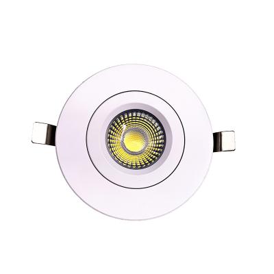 China Embeded 4 Inch Led Recessed Gimbal Eye Ball Adjustable Gimbal Down Light for sale