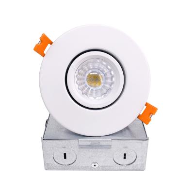 China Embeded ETL 3 in 1 Box Housing Killer, Embedded Gimbal Downlight 3