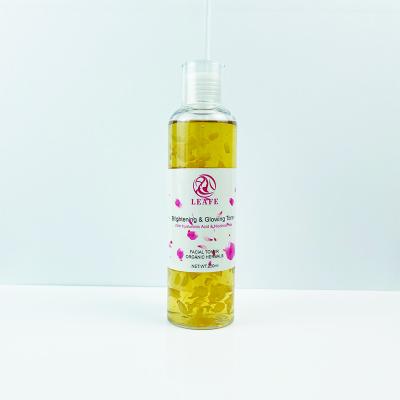 China Private Label Toner Brighten Natural Glow Skin Care Rose Water Face Toner Wholesale Hydrating Face Mist for sale