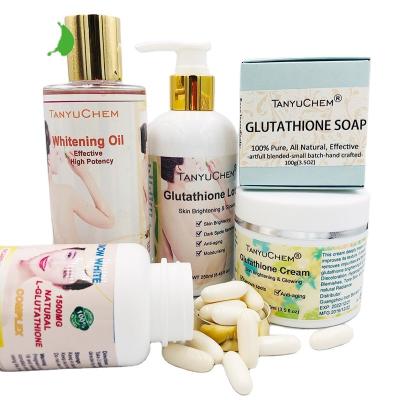 China Wholesale Body Skin Whitening Glutathione Brightening Set for sale