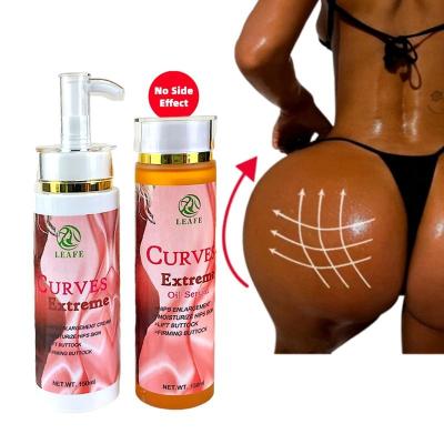 China Breast Enhancers Buttocks Enlargement Oil Cream Big Hip Up Firm Butt Enhancement Cream Bigger No Side Effects Hip Lift Up Cream Set serum for sale