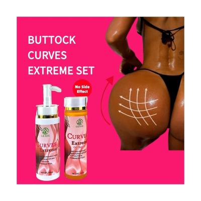 China Breast Enhancers OEM Butt Lift Enhancement Cream Set Original Big Buttocks Hip Up Enlargement Hip Buttocks Enlargement Oil Cream Sexy Set for sale