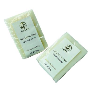 China Wholesales Private Label Basic Cleansing Soap Glowing Clarifying Whitening Brown Spot Soap for sale