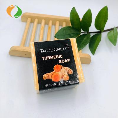 China Private Label Basic Cleansing Available Skin Care Whitening Pimples Removal Acne And Turmeric Soap for sale