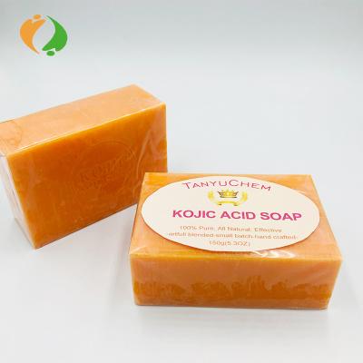 China Face Base Cleansing Handmade Skin Brightening Whitening Soap Kojie San Kojic Acid Soap for sale