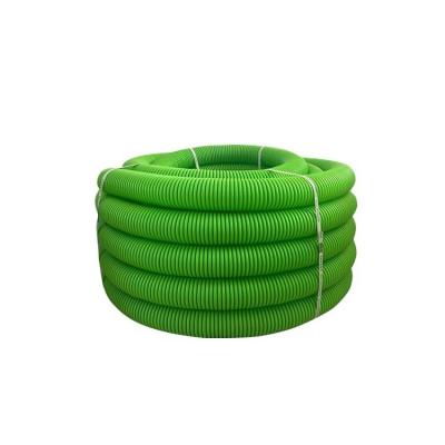 China Ventilate Hot seller for HDPE Double-Wall plastic Corrugated flexible exhaust pipe OD75mm factory for sale