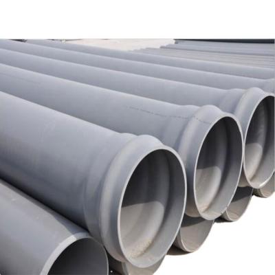 China High Pressure Bell End Connection PVC-u Pipe Plastic PVC Pipe For Water Supply for sale