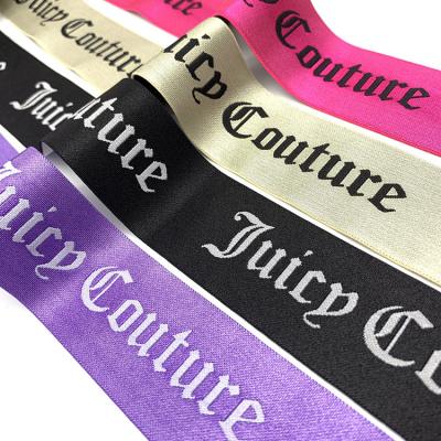 China Soft And Flexible Jacquard Multi Colors Printing Custom Two Letter Strap Elastic Men'S Underwear Elastic Waistband For Sweatpants Waistband for sale