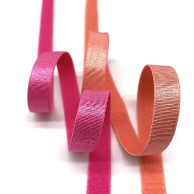 China Soft And Flexible Jacquard Shoulder Strap Factory Low Price Elastic Bra Straps for sale