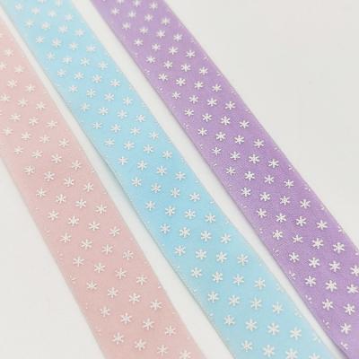 China 2022 new style soft and flexible elastic band custom made ultra thin jacquard jacquard elastic band for sale