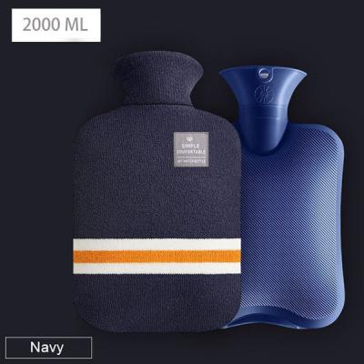 China Warmer Bag 2000ml fleece safe long time warming multifarious lovely rubber hot water bag cover for sale