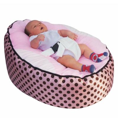 China Modern Breathable Soft Cotton Baby Chair Bean Bag Infant Bean Bag for sale