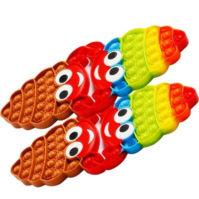 China Rodent Pioneer Decompression Eco-Friendly Material Students Shape Special Need Push Bubble Stir Sensory Toy for sale