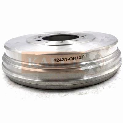 China 42431-0K090 42431-0K120 42431-0K130 Rear Car Brake Drum for To-Yota Hilux Pickup for sale