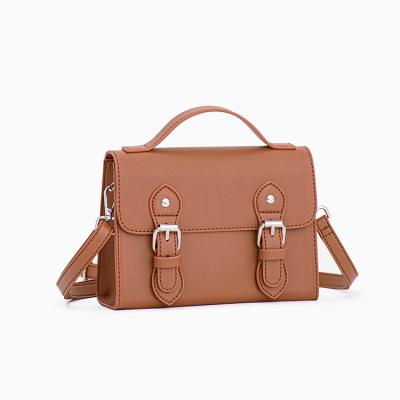 China Hot Sale Fashion Cross - Body Mobile Phone Bag Women PU Brown High End Luxury Casual Handbags for sale