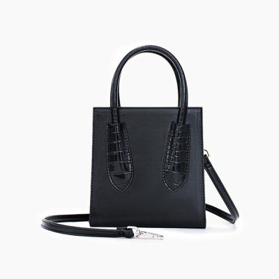 China New Fashion Design Popularity Cross - Body Bag Clips Black Minimalist Handbags For Ladies for sale