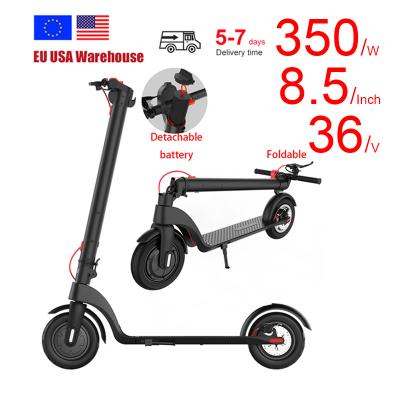 China 350W 36V 8.5Inch Quality Electro Scooter Adult Foldable Electric Scooter Two Wheel Durable Height Mobility for sale