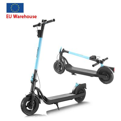 China 350W 36V 7.5Ah 10Inch EU Wheel Foldable Electric Scooters Electro Warehouse Unisex Cheap Adult Two Wheel Scooter for sale