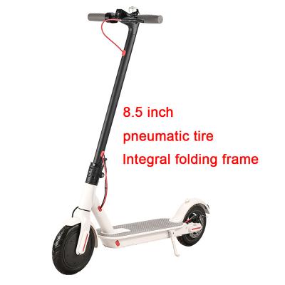 China 350W Unisex 36V 8.5 Inch MI 365 Adult Two Wheel Electric Scooter Foldable Electro Scooter for sale