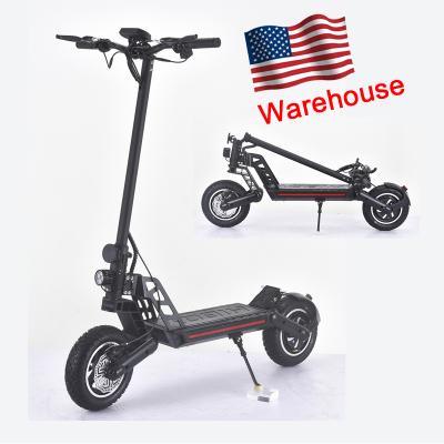 China 800-1000W 48V 10Inch Durable Electric Scooter US Warehouse E Foldable Adult Electric Scooter for sale