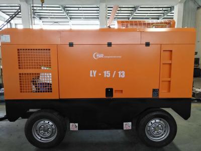 China Cummins engine 200cfm-1500cfm 100-210Psi portable Diesel  Compressor for sale