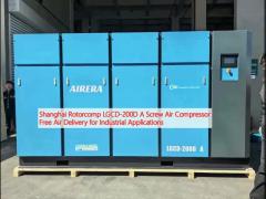 Shanghai Rotorcomp LGCD-200D A Screw Air Compressor | High Efficiency & Reliable Performance