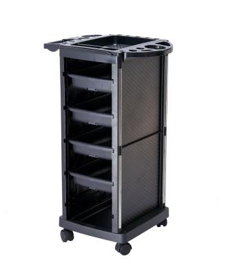 China Modern Plastic Storage Tray Cart Spa Hairdressing Barber Trolley Trolley for sale